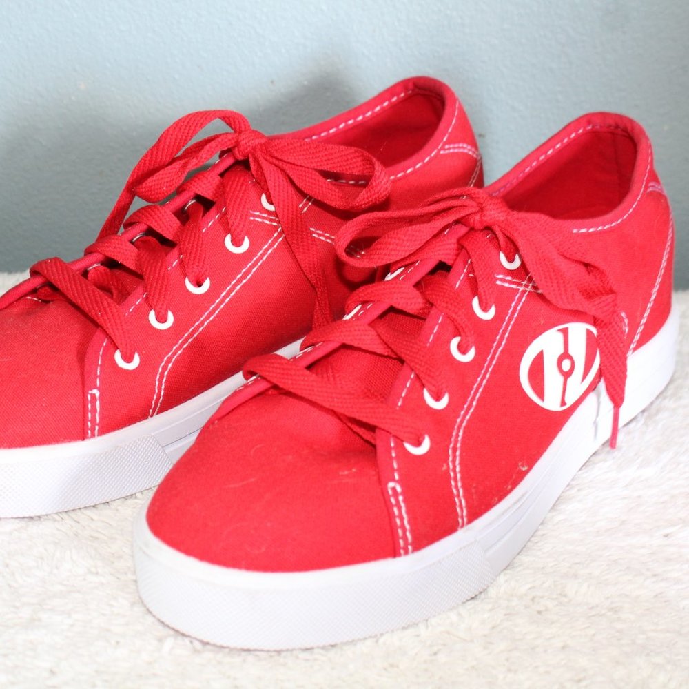 HEELYS Men's Red Pro 20 Canvas Upper Skate Shoes ~7~ HES10456